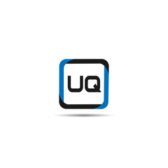 Obraz premium Initial Letter UQ Logo Template Design