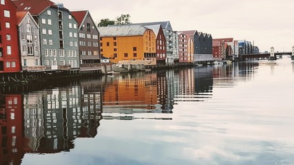 old town in trondheim