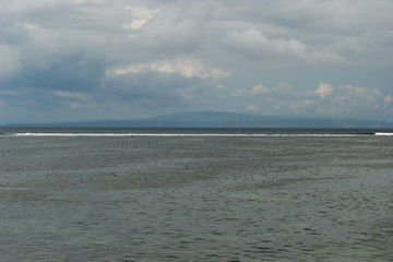 Cloudy day at the beach