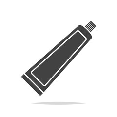 Toothpaste icon vector