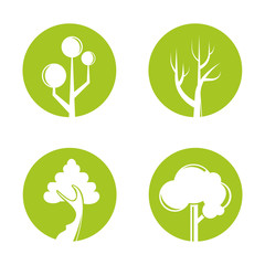 tree and plant icons
