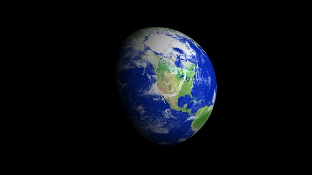4K Earth Zoom: San Francisco &ndash; USA