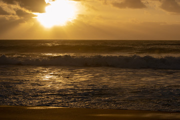 Mandurah Beach At Sunset