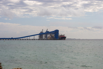 Industrial building close to the sea Australia