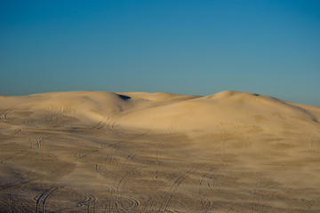 Beautiful dunes at Lancelin suset lights