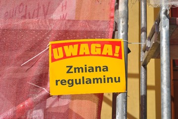 Zmiana regulaminu © bnorbert3