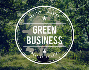 Green Business Earth Ecology Environment Concept