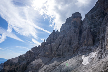 Idyllic view of Adamello Brenta National Park, South Tyrol / Italy