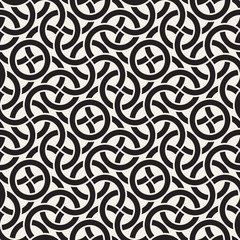 Vector seamless pattern. Modern stylish abstract texture. Repeating geometric tiles