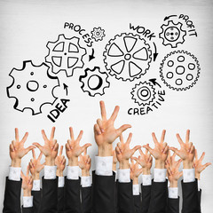 Business and teamwork concept