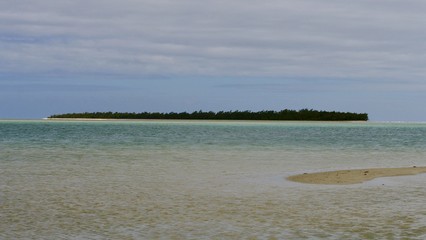 Ile aux Cocos, dans le lagon émeraude, Rodrigues, Maurice