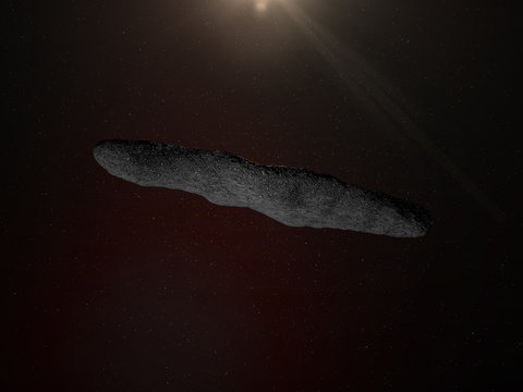 Oumuamua is a mildly active comet, and the first interstellar object detected passing through the Solar System