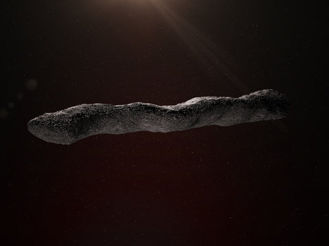 Oumuamua is a mildly active comet, and the first interstellar object detected passing through the Solar System