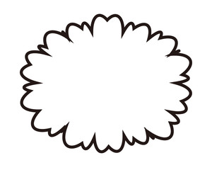 吹き出し　会話　セリフ