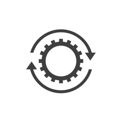 Workflow icon sign