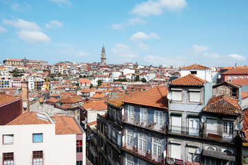 Fototapeta na wymiar old town of Porto, in Portugal