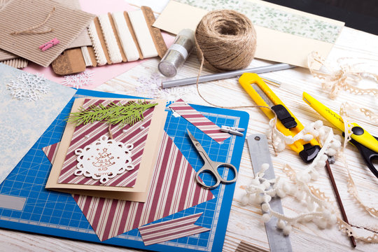 New Year scrapbooking