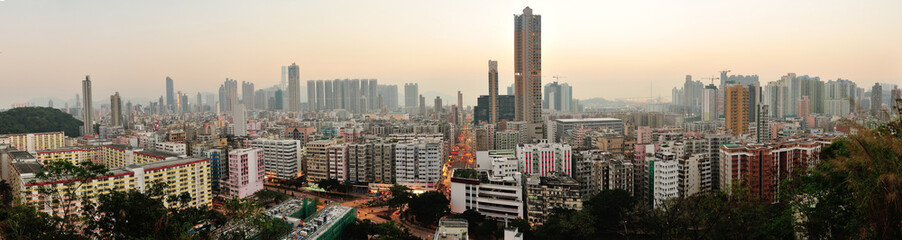 Obraz premium Downtown of Hong Kong