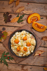 ravioli with pumpkin