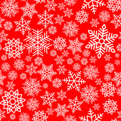 snowflakes seamless texture