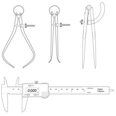 Fototapeta premium Measuring Hand Tools