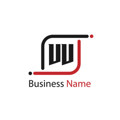Initial Letter VV Logo Template Design