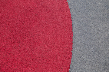 Rubber floor texture. Granules playground cover background.