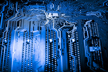 Abstract,close up of Mainboard Electronic computer background. (logic board,cpu motherboard,Main...