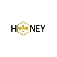 Golden honey logo