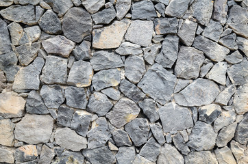 stone wall texture build from stone plates