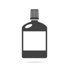 Mouthwash icon vector