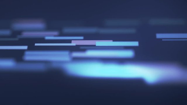 4K Abstract Technology Background. Seamless loop