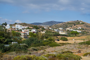Fototapeta na wymiar Die Nordküste der Insel Kreta rund um das Fischerdorf Agia Pelagia