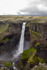 Fototapeta premium waterfall in the mountains