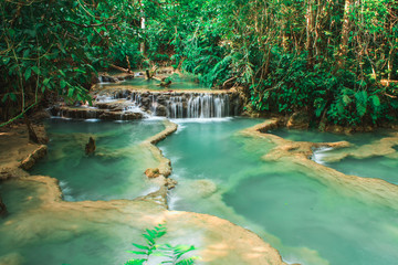 Waterfall in laos
