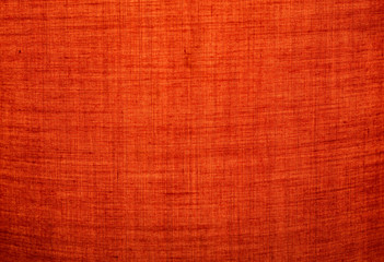 Red fabric texture for background.