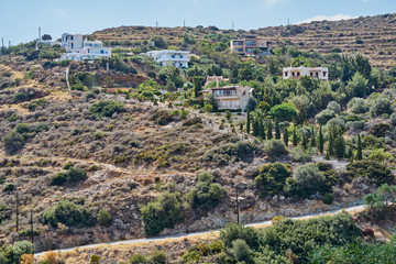 Obraz premium Die Nordküste der Insel Kreta rund um das Fischerdorf Agia Pelagia