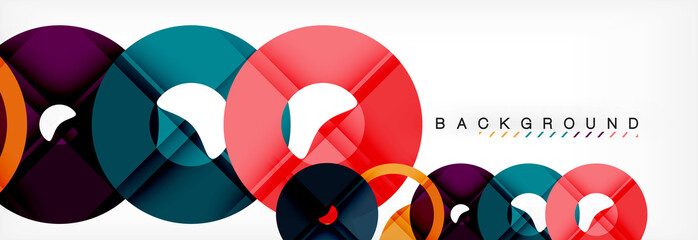 Modern geometrical abstract background