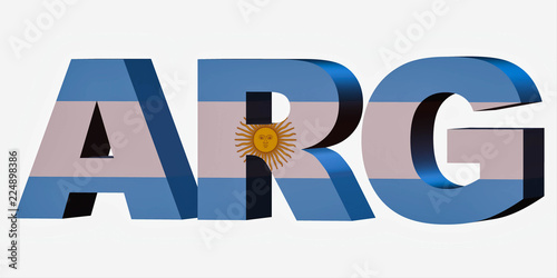 Country Short Code Letters Argentina Stock Photo And Royalty Country Short Code Letters Argentina