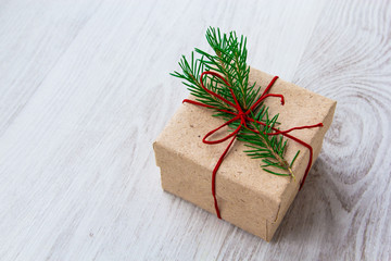 Christmas gifts in a festive atmosphere