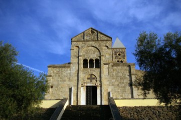 Fototapeta na wymiar Eglise de Santa Giusta.Sardaigne.