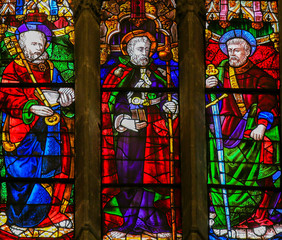 Saints Peter, James and Paul - Stained Glass