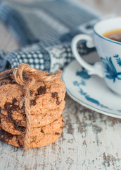 Cookies and cup of tea
