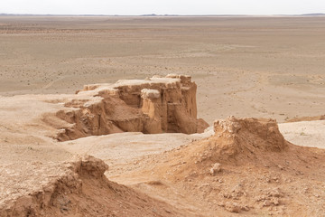Hot, sandy desert.