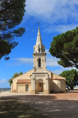 Fototapeta na wymiar Eglise Saint Eloi - Andernos les Bains - Bassin d'Arcachon