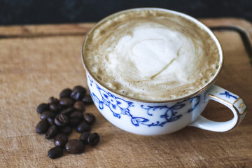 Cappuccino-Zubereitung