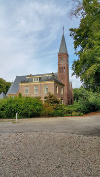 Church and vickers house near Klarenbeek (Our Lady Church)