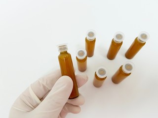 Royal jelly ampoules