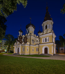 Fototapeta na wymiar Orthodox Catholic Church in Hrubieszow , Poland
