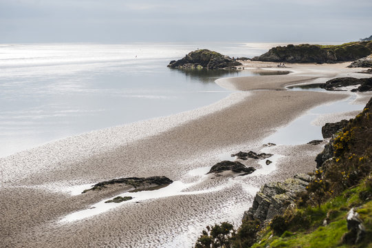 Borth Y Gest Beach, Snowdonia National Park, Gwynedd, North Wales, Wales